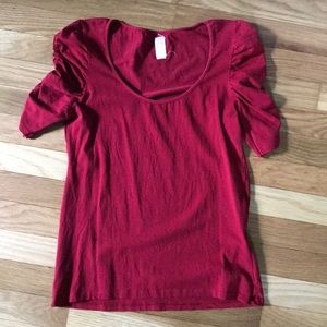 Zara Trafulac Red Top